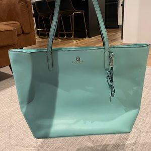 Teal Kate spade tote